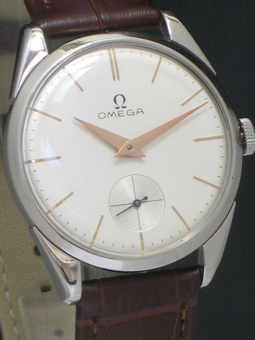 fig 3. MINT CONDITION OMEGA CALIBRE 267 MENS VINTAGE WATCH C1956