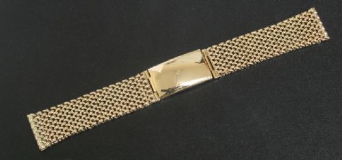 Superb Heavy 38g Solid 9ct Gold Watch Bracelet or Strap C1959