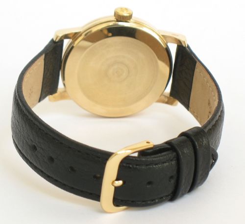fig 5. OUTSTANDING SOLID 9CT GOLD OMEGA SEAMASTER CALIBRE 520 MENS WATCH C1959