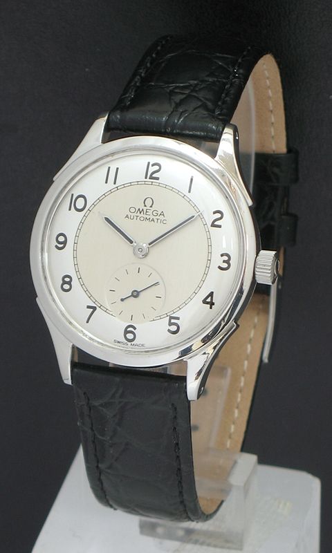 Superb Omega Automatic Bumper Calibre 30.10ra Rt Deco Mens Watch C1945