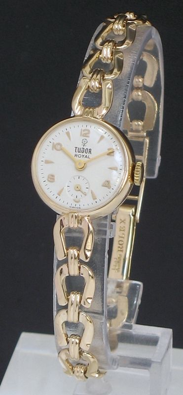 Beautiful Solid 9ct Gold Rolex Tudor Royal Ladies Cocktail Watch C1959