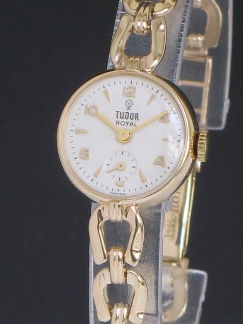 fig 2. BEAUTIFUL SOLID 9CT GOLD ROLEX TUDOR ROYAL LADIES COCKTAIL WATCH C1959