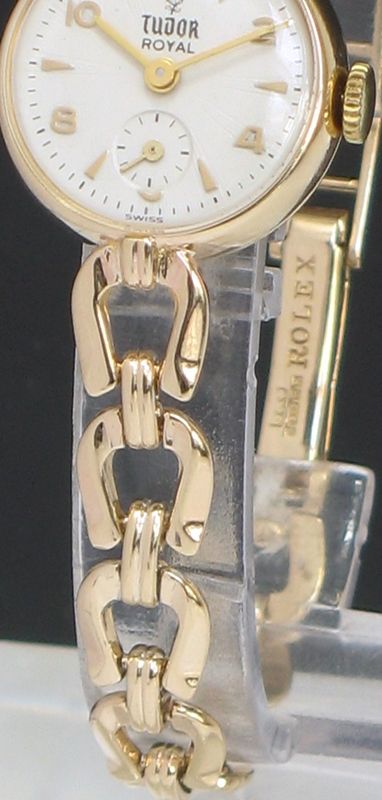 fig 3. BEAUTIFUL SOLID 9CT GOLD ROLEX TUDOR ROYAL LADIES COCKTAIL WATCH C1959