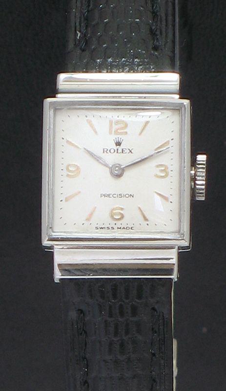 fig 3. WONDERFUL ROLEX PRECISION ART DECO LADIES COCKTAIL WATCH C1950