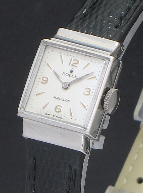 fig 4. WONDERFUL ROLEX PRECISION ART DECO LADIES COCKTAIL WATCH C1950
