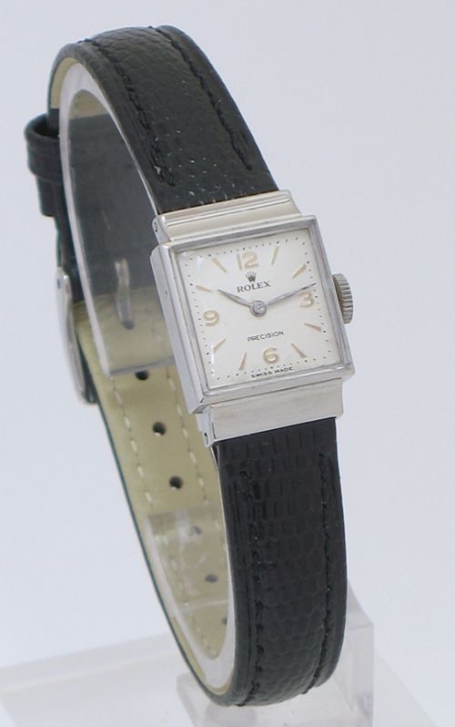 fig 5. WONDERFUL ROLEX PRECISION ART DECO LADIES COCKTAIL WATCH C1950