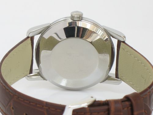 fig 7. WONDERFUL OMEGA SEAMASTER CALIBRE 501 AUTOMATIC TWO TONE DIAL MENS VINTAGE WATCH C1955