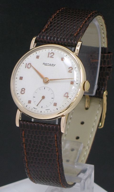 Wonderful Solid 9ct Gold Rotary Large Ladies Watch C1952