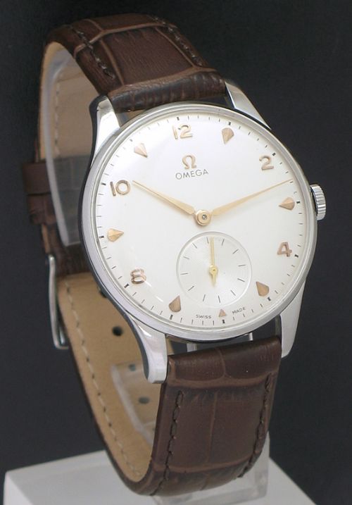 fig 1. SUPERB COMPLETELY ORIGINAL OMEGA CALIBRE 267 OVERSIZE MENS VINTAGE WATCH C1956