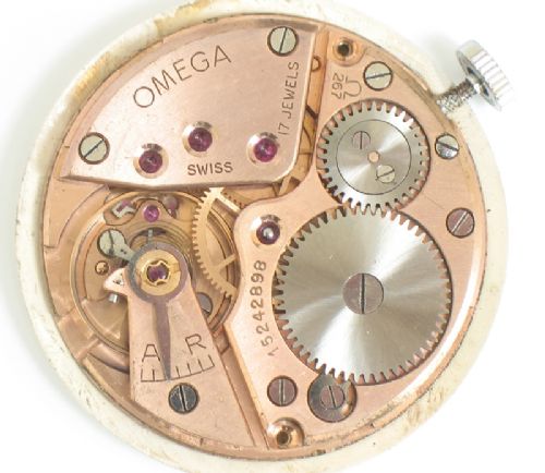 fig 6. SUPERB COMPLETELY ORIGINAL OMEGA CALIBRE 267 OVERSIZE MENS VINTAGE WATCH C1956
