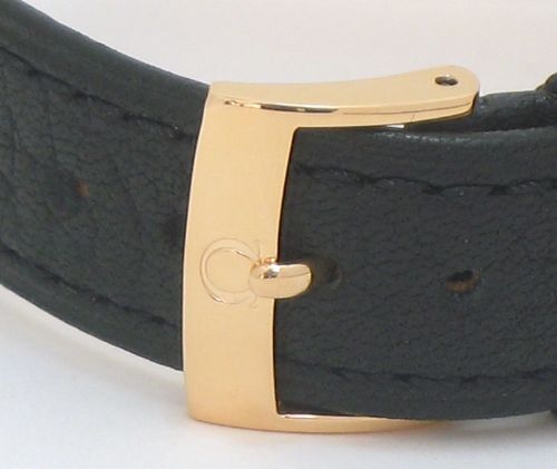 fig 6. INCREDIBLE SOLID 18CT ROSE GOLD OMEGA TRESOR AUTOMATIC CALIBRE 351 BUMPER MENS WATCH WITH BOX C1949