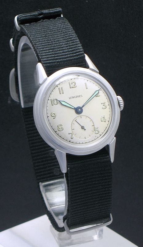 fig 3. RARE LONGINES CALIBRE 23Z MILITARY WATCH C1950