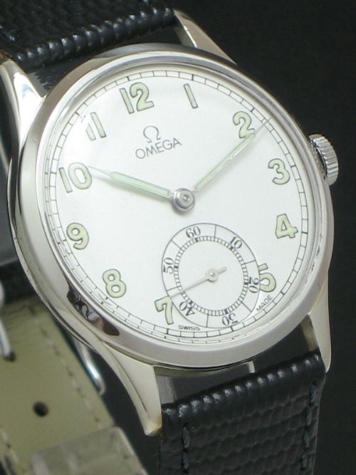 fig 3. INCREDIBLE OMEGA 30T2 MILITARY WWII MENS WATCH C1943