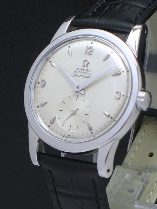 fig 2. ORIGINAL EARLY FIRST EDITION OMEGA SEAMASTER BUMPER CALIBRE 342 AUTOMATIC C1950