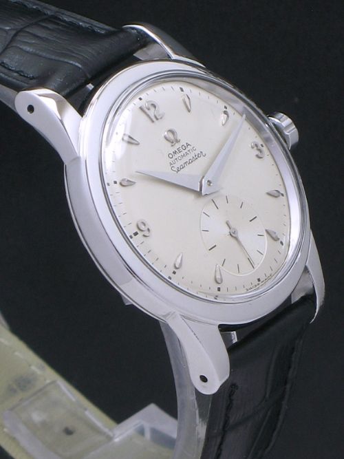 fig 5. ORIGINAL EARLY FIRST EDITION OMEGA SEAMASTER BUMPER CALIBRE 342 AUTOMATIC C1950