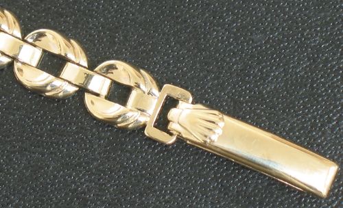 fig 5. BEAUTIFUL SOLID 9CT GOLD ROLEX PRECISION LADIES COCKTAIL WATCH C1957