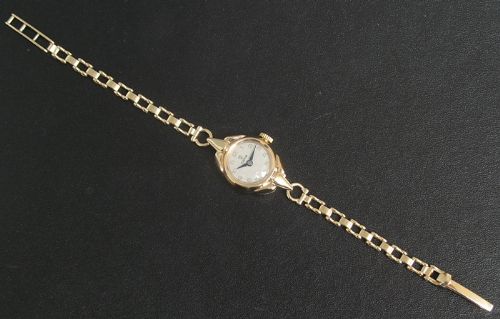 fig 4. LOVELY SOLID 9CT GOLD ROLEX TUDOR LADIES COCKTAIL WATCH C1957