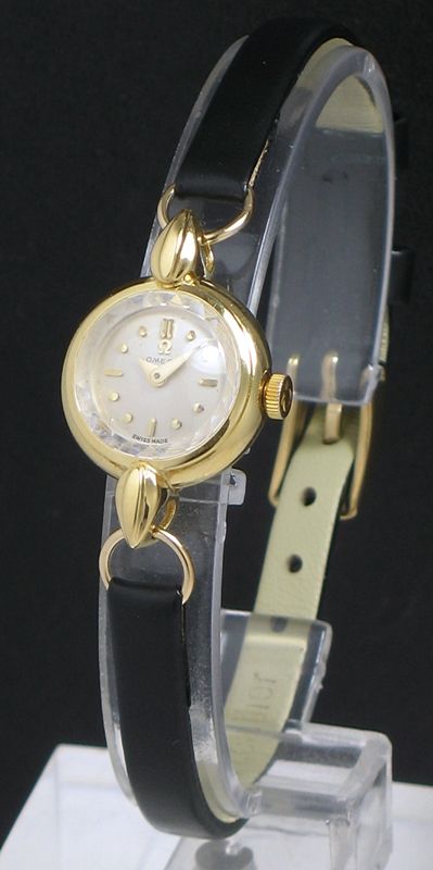 Lovely Solid 18ct Gold Omega Ladies Cocktail Watch C1954