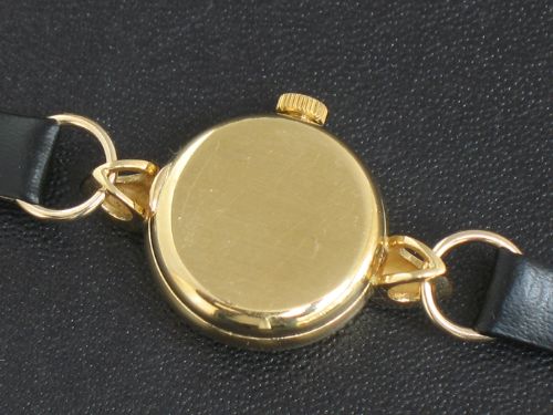 fig 5. LOVELY SOLID 18CT GOLD OMEGA LADIES COCKTAIL WATCH C1954