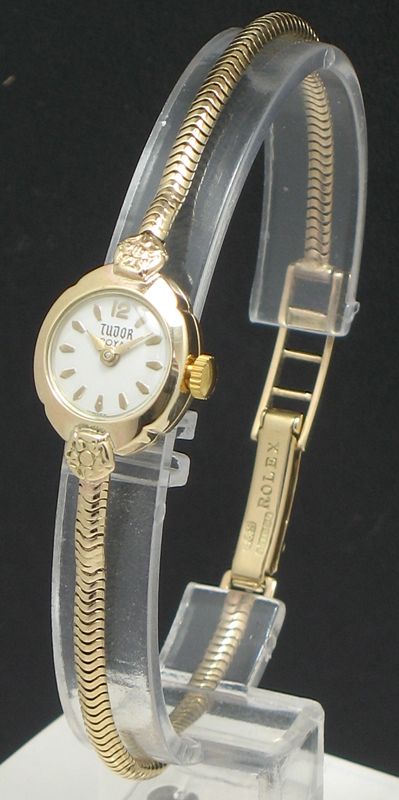 Beautiful Solid 9ct Gold Rolex Tudor Royal Ladies Cocktail Watch C1958
