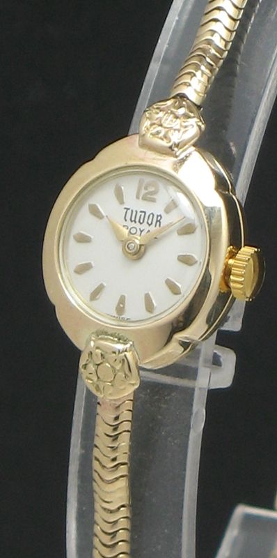fig 2. BEAUTIFUL SOLID 9CT GOLD ROLEX TUDOR ROYAL LADIES COCKTAIL WATCH C1958