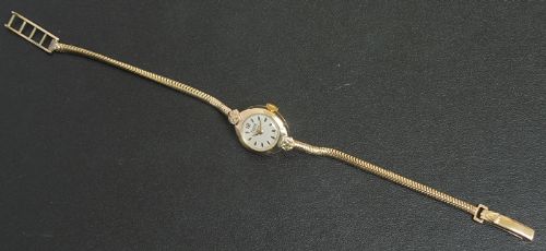 fig 3. BEAUTIFUL SOLID 9CT GOLD ROLEX TUDOR ROYAL LADIES COCKTAIL WATCH C1958