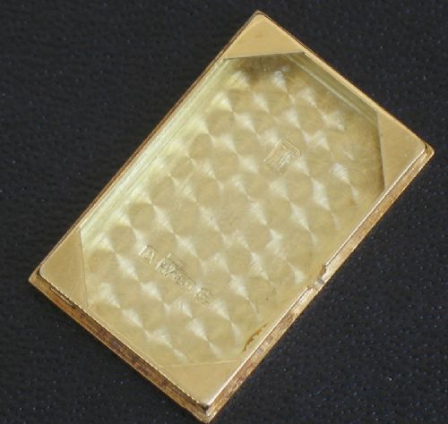 fig 7. WONDERFUL SOLID 18CT GOLD JAEGER LE-COULTRE ART DECO COCKTAIL WATCH c1951-52