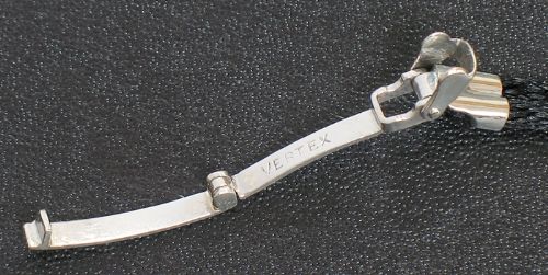 fig 7. ABSOLUTELY EXQUISITE ORIGINAL VERTEX PLATINUM AND 2.5CTS DIAMOND ART DECO LADIES COCKTAIL WATCH C1955