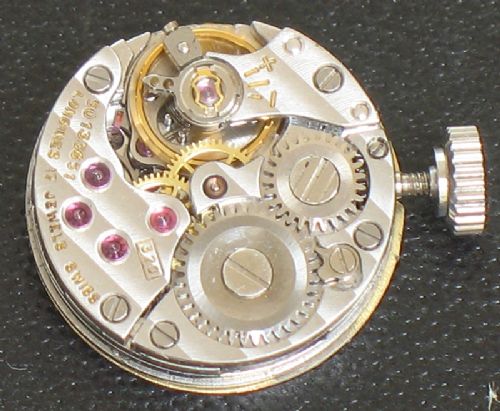 fig 4. LOVELY LONGINES PLATINUM AND DIAMON ART DECO LADIES COCKTAIL WATCH C1930