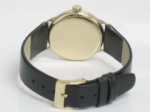fig 5. WONDERFUL SOLID 9CT GOLD OMEGA CALIBRE 26.5 MENS VINTAGE WATCH C1944