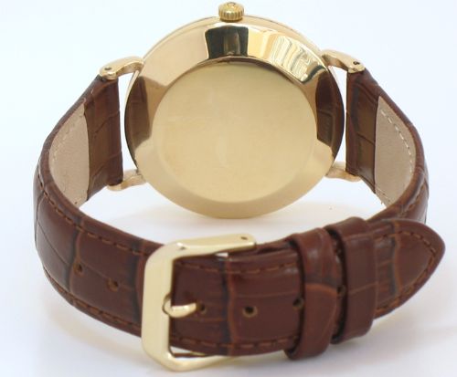 fig 6. STUNNING SOLID 9CT GOLD OMEGA BUMPER AUTOMATIC MENS VINTAGE WATCH C1953