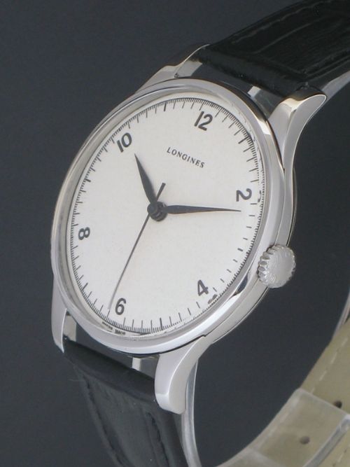 fig 2. RARE LONGINES 12.68ZS OVERSIZE MENS VINTAGE WATCH C1957