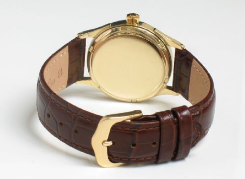 fig 5. INCREDIBLE SOLID 14CT GOLD OMEGA SEAMASTER AUTOMATIC 'BUMPER' MENS WATCH C1954