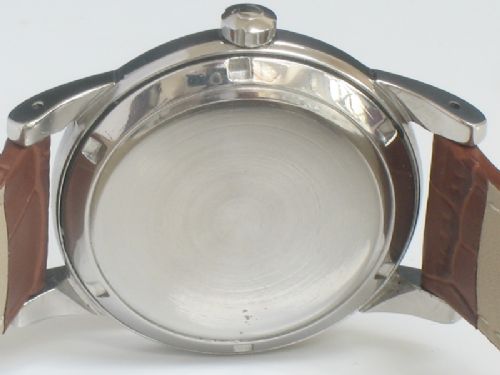 fig 4. RARE OMEGA SEAMASTER CAL 344 BUMPER AUTOMATIC OVERSIZE MENS WATCH C1952