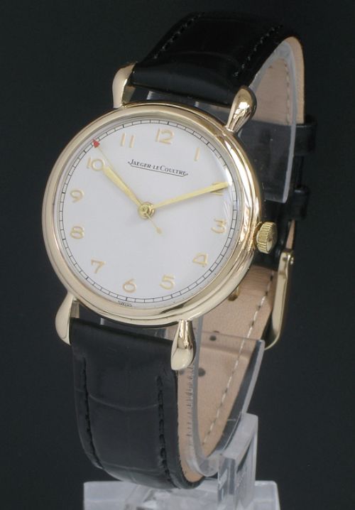Superb Solid 9ct Gold Jaeger-lecoultre Mens Vintage Watch C1948