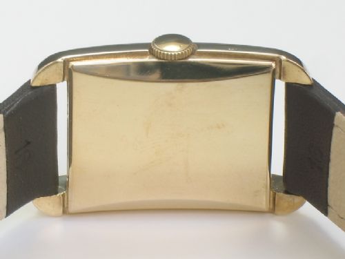 fig 5. SUPERB ORIGINAL MINT CONDITION SOLID 9CT GOLD ROTARY WATCH WITH BOX AND PAPERS C1950