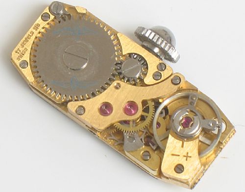 fig 6. LOVELY PLATINUM AND DIAMOND ROTARY ART DECO COCKTAIL WATCH C1940