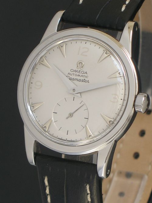 fig 2. WONDERFUL OMEGA SEAMASTER AUTOMATIC BUMPER MENS VINTAGE WATCH C1950