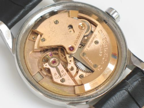 fig 5. WONDERFUL OMEGA SEAMASTER AUTOMATIC BUMPER MENS VINTAGE WATCH C1950