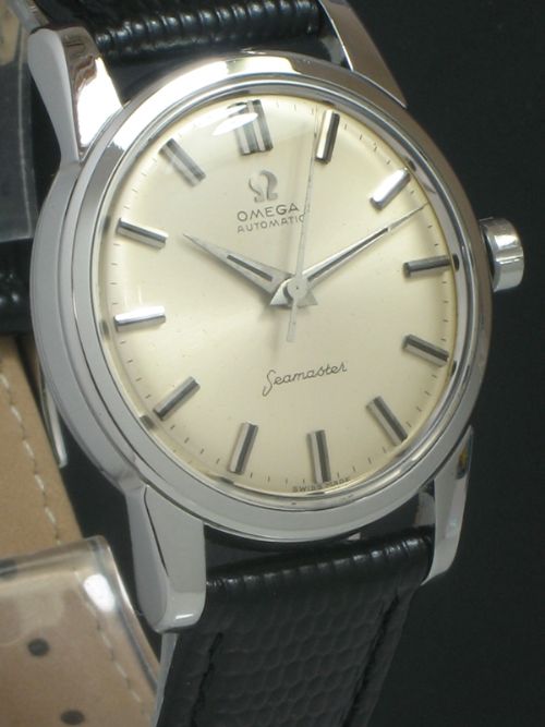 fig 3. COMPLETELY ORIGINAL OMEGA CALIBRE 501 AUTOMATIC MENS VINTAGE WATCH C1958