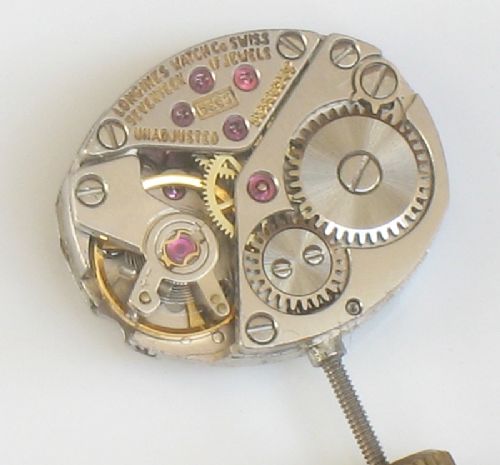 fig 5. BEAUTIFUL LONGINES PLATINUM AND DIAMOND LADIES ART DECO COCKTAIL WATCH C1940