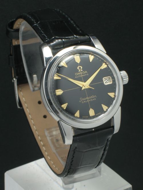 fig 1. WONDERFUL OMEGA SEAMASTER AUTOMATIC CALENDAR MENS WATCH C1959