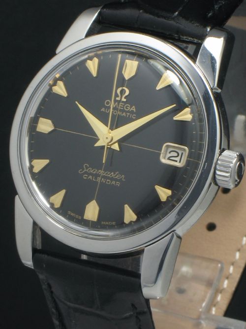 fig 2. WONDERFUL OMEGA SEAMASTER AUTOMATIC CALENDAR MENS WATCH C1959