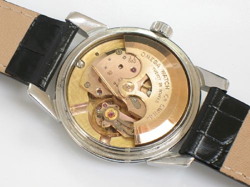 fig 5. WONDERFUL OMEGA SEAMASTER AUTOMATIC CALENDAR MENS WATCH C1959
