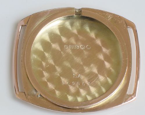 fig 5. WONDERFUL SOLID 9CT ROSE GOLD LONGINES RECORD WATCH WITH BOXC1947