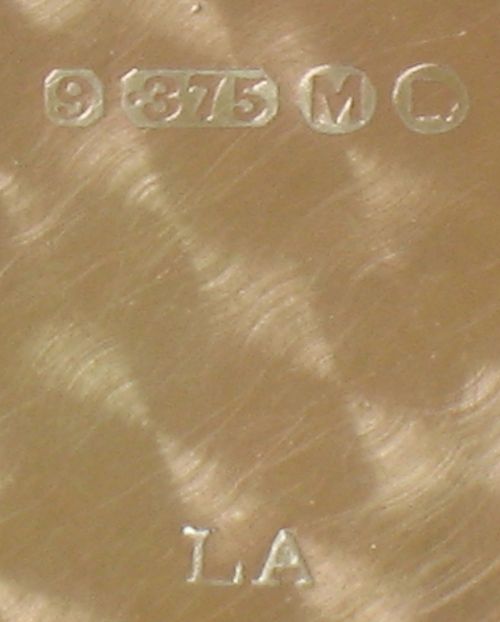 fig 6. WONDERFUL SOLID 9CT ROSE GOLD LONGINES RECORD WATCH WITH BOXC1947