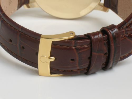 fig 4. SUPERB SOLID 9CT GOLD OMEGA SEAMASTER CALIBRE 520 MENS VINTAGE WATCH C1959