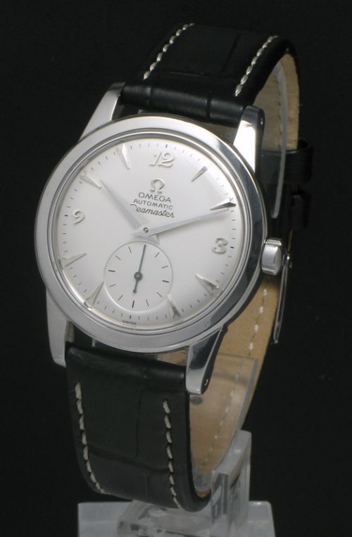 fig 1. RARE OMEGA SEAMASTER MARK 1 AUTOMATIC BUMPER MENS VINTAGE WATCH C1949