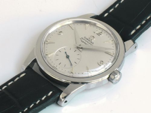fig 6. RARE OMEGA SEAMASTER MARK 1 AUTOMATIC BUMPER MENS VINTAGE WATCH C1949