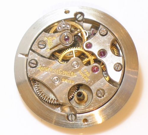 fig 4. RARE PLATINUM ART DECO LADIES COCKTAIL WATCH BY JAEGER-LECOULTRE C1948